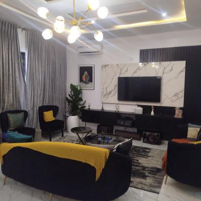 Luxury 4 Bedroom Terrace Duplex, Close to Royal Pine, Orchid Road, Lekki Expressway, Lekki, Lagos, Terraced Duplex for Rent