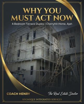 Premium Luxurious 4 Bedroom Terrace Duplex with Swim Pool, Thomas Estate Extension Addo Road Ajah Lekki Lagos, Ajah, Lagos, Terraced Duplex for Sale