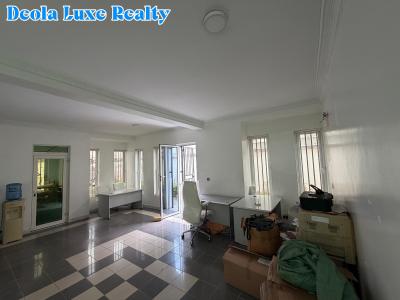 an Open Floor Spacious Office Space with Extra Room, Close to Prince Ebeano on Road 14, Lekki Phase 1, Lekki, Lagos, Office Space for Rent