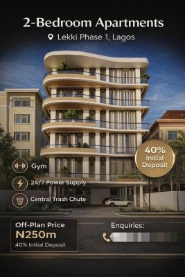 Two Bedroom Apartment, Lekki Phase 1, Lekki, Lagos, Flat / Apartment for Sale