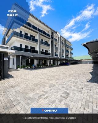 Luxury Brand New 4 Bedroom Terrace Duplex with Bq and Swimming Pool, Oniru, Victoria Island (vi), Lagos, Terraced Duplex for Sale