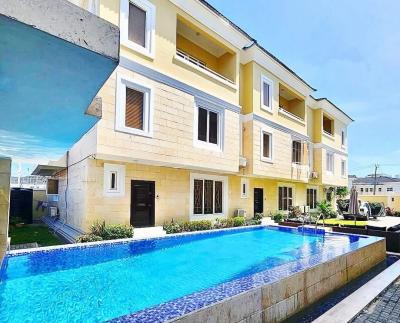 Pristine 5-bedroom Terrace with a Bq S, Lekki Phase 1, Lekki, Lagos, Terraced Duplex for Rent