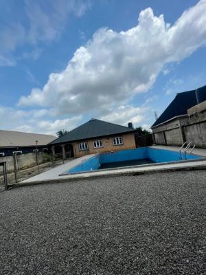 Well Built 3 Bedrolm Bungalow with Pool, Well Built 3 Bedroon Bungalow with Cctv.swimming Pool in Ogijo Ikorodu, Ebute, Ikorodu, Lagos, Detached Bungalow for Sale