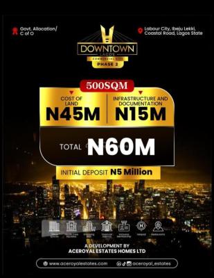 Downtown Phase 2, Ibeju Lekki, Lagos, Mixed-use Land for Sale
