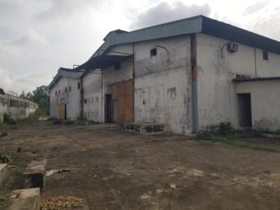 5 Bay Warehouse on Large Expanse of Land  Measuring 3.615 Acres, Close to Sagamu Interchange, Sagamu, Ogun, Warehouse for Sale