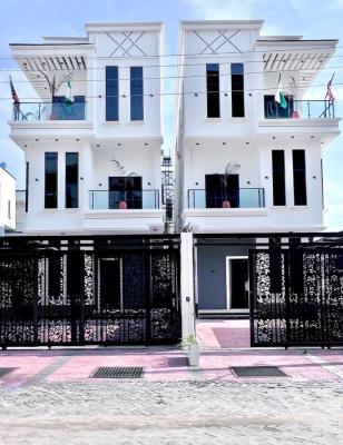 Luxurious 5 Bedroom Detached Swimming Pool Duplex with Bq, Secure Estate at Ikate, Ikate, Lekki, Lagos, Detached Duplex for Sale
