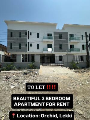Beautiful 3 Bedroom Apartment, Orchid, Lekki, Lagos, Flat / Apartment for Rent