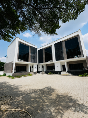 Newly Built 3 Bedroom Terrace Duplex with 2 Rooms Bq, Maitama District, Abuja, Terraced Duplex for Rent