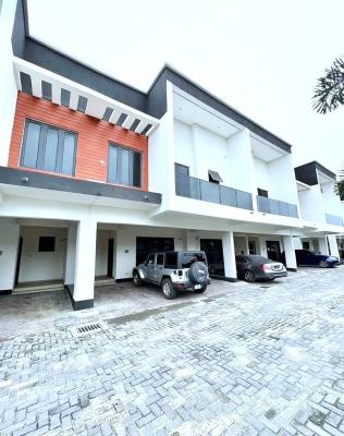 Modern Built Luxury Serviced 4bedrooms Terrace Duplex, Ologolo, Lekki, Lagos, Terraced Duplex for Rent