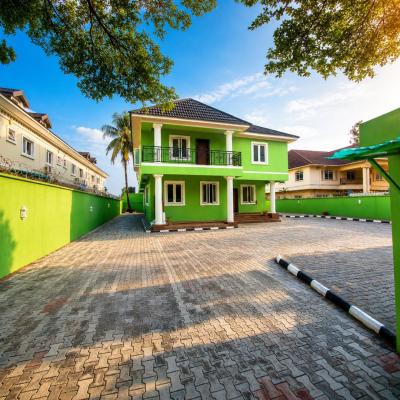 Clean 5 Bedroom Fully Detached Duplex with 2 Rooms Bq, Vgc, Lekki, Lagos, Detached Duplex for Rent