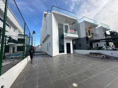 6 Bedroom Duplex with Bq, Pool and Cinema, Buena Vista Estate, Orchid Road, Lafiaji, Lekki, Lagos, Detached Duplex for Sale