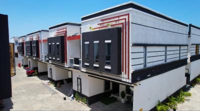 Fully Automated Smart 4 Bedroom Classic Town House Terrace with a Bq, Along Orchid Road Before Cooplag Estate Lafiaji, Lekki, Lagos, Terraced Duplex for Sale
