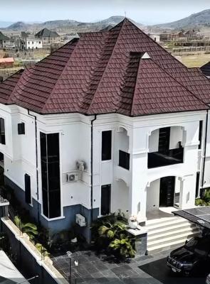 Very Standard 4 Bedroom with Bq and Swimming Pool, Trademore Road, Lugbe District, Abuja, Detached Duplex for Sale