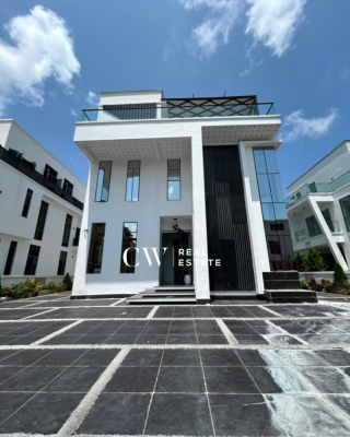 6 Bedroom Detached Smart Home with Bq, Osapa, Lekki, Lagos, Detached Duplex for Sale