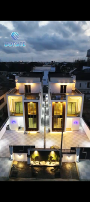 Luxurious 5 Bedroom Fully Detached Duplex with Swimming Pool and Cine, Chevron, Lekki, Lagos, Detached Duplex for Sale
