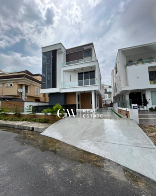 5 Bedroom Detached House with Bq in Osapa, Lekki, Osapa, Lekki, Lagos, Detached Duplex for Sale