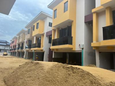 4 Bedroom Terrace Duplex with a Room Bq,p.o.p, Modern Kitchen Cabinet, Adeniyi Jones, Ikeja, Lagos, Terraced Duplex for Sale