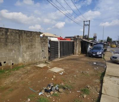 Fully Fenced 1,388 Square Meters Land., Along Okota Road and Oshodi Apapa Express Link Road, Okota, Isolo, Lagos, Commercial Land for Sale
