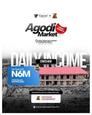Medium Size Shops for 25years Lease, Agodi Spare Part Market, Ibadan, Oyo, Shop for Rent