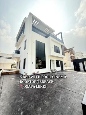 Brand New 5 Bedroom with Cinema, Osapa London, Osapa, Lekki, Lagos, Detached Duplex for Sale