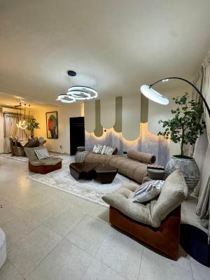 Step Into Our Spectacular 3-bedroom Apartmen, Freedom Way, Lekki Phase 1, Lekki, Lagos, Flat / Apartment Short Let