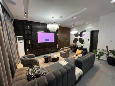 Furnished 4 Bedrooms Terrace with Bq, Richmond Road, Ikate Elegushi, Lekki, Lagos, Terraced Duplex for Rent