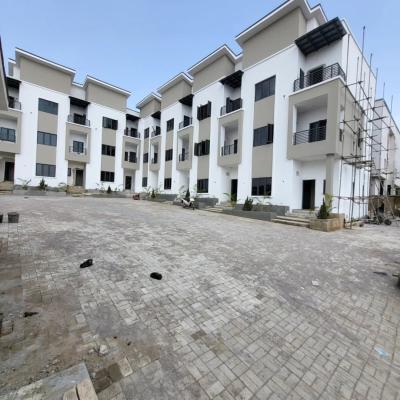 New Listing   Newly Built 4 Bedrooms Terrace Duplex with a Room Boys, Guzape District, Abuja, Terraced Duplex for Sale