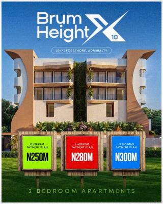 Luxury 2 Bedroom Offplan with Pool and Gym, Lekki Phase 1 Extension, Lekki Phase 1, Lekki, Lagos, Flat / Apartment for Sale