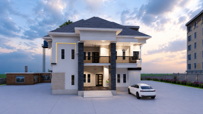 Prestigious 5bedrooms Fully Detached Duplex with Bq on 500sqm, Sunrise Estate, Kabusa., Kabusa, Abuja, Mixed-use Land for Sale