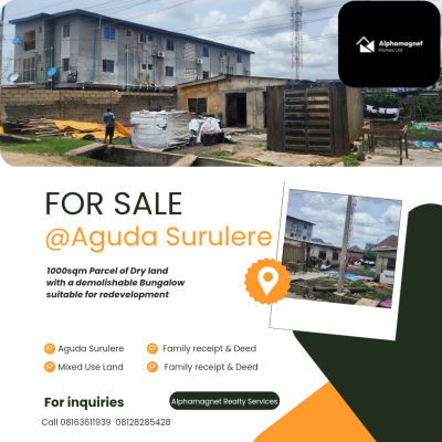 Mixed Use Land with a Demolishable Bungalow