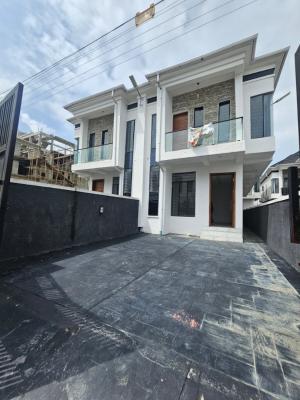 a Beautiful Homely 4-bedroom Semi-detached Duplex with Self Compound, Ikota, Lekki, Lagos, Semi-detached Duplex for Sale
