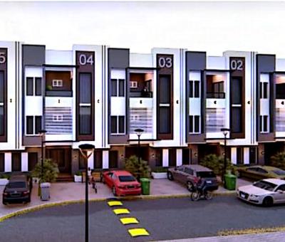 Modern 3bedrooms Terrace Duplex on 170sqm, Solar City Estate, Apo Mechanic, Apo, Abuja, Mixed-use Land for Sale