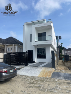 Newly Built 4 Bedroom Fully Detached Duplex with Swimming Pool and Bq, Thomas Estate, Ajah Lagos, Ajah, Lagos, Detached Duplex for Sale