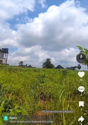 Affordable Land in a Fast Developing Area, Isuaniocha, Awka, Anambra, Land for Sale