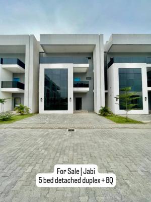 5 Bedrooms Semi Finished Detached Duplex, Bq, Pool, Prime Location, Serene Neighborhood Inside a Gated Community, Jabi, Abuja, Detached Duplex for Sale