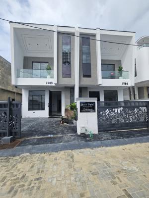 Luxury 4-bedroom Self-compound Semi-detached Duplex with Bq, Ikota, Lekki, Lagos, Semi-detached Duplex for Sale