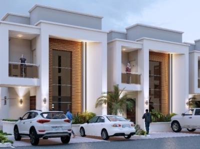 Massive 3bedrooms Terrace Duplex with Bq on 600sqm, Mount Pleasant Estate, Jikwoyi, Abuja, Mixed-use Land for Sale