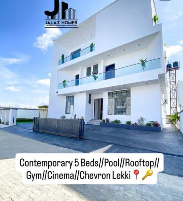 Contemporary 5 Bedroom Detached Duplex, Chevron, Lekki, Lagos, Detached Duplex for Sale