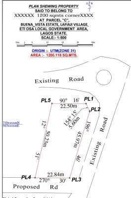Commercial Plots of Land Joint Venture Jv Land (survey Plan), Orchid Road 2nd Roundabout, Lekki, Lagos, Plaza / Complex / Mall Joint Venture