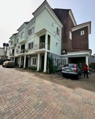 Well Maintained Fully Serviced 4 Bedroom Terrace Duplex (no Bq), Osapa, Lekki, Lagos, Terraced Duplex for Rent