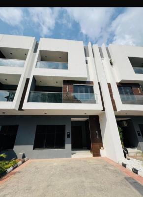 Clean and Spacious Four Bedroom Semi Detached Apartment, Off Freedom Way, Lekki Phase 1, Lekki, Lagos, Flat / Apartment for Rent