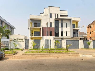 a Fully Furnished & Serviced 3-bedroom Flat, Wuye, Abuja, Flat / Apartment for Rent