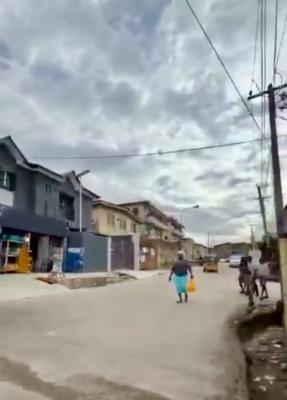 Corner Piece Plot of 1 and Half with 4 Units of 3 Bedroom in Busy Road, Oriola Street, Alapere, Ketu, Lagos, Block of Flats for Sale