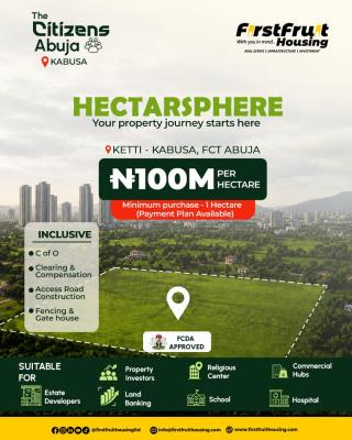 Hectars Available at Ketti-kabusa, The Citizens Abuja, Kabusa, Abuja, Mixed-use Land for Sale