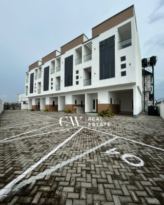 4 Bedroom Terrace Duplex with Bq in Lekki, Lekki, Lagos, Terraced Duplex for Sale