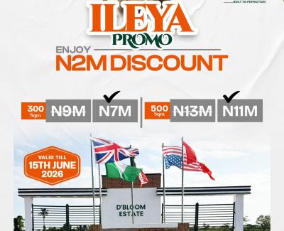Mixed Use Land, Dbloom Estate, Mowe Ofada, Ogun, Mixed-use Land for Sale