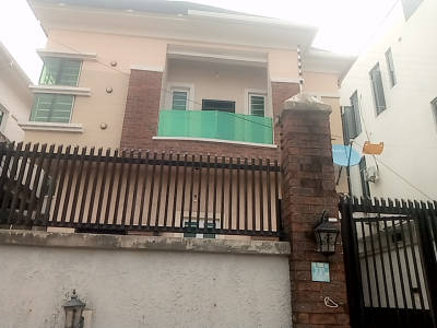 a Neatly and Massively Built 4 Bedroom Fully Detached Duplex and a Bq, Osapa, Lekki, Lagos, Detached Duplex for Rent