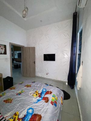 Room Downstairs Fully Furnished and Serviced with Shared Kitchen, Dpkay Orchid, Lekki, Lagos, House for Rent