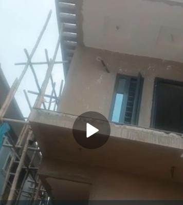 Brand New 3-bedroom Semi Detached Duplex, a Room Bq at About 90% Comp, at Fagba, Agege Lga., Fagba, Agege, Lagos, Semi-detached Duplex for Sale