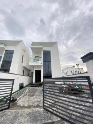 Exclusive 5 Bedroom Brand New Detached Smart House with Pool and Bq, Chevron, Lekki, Lagos, Detached Duplex for Sale